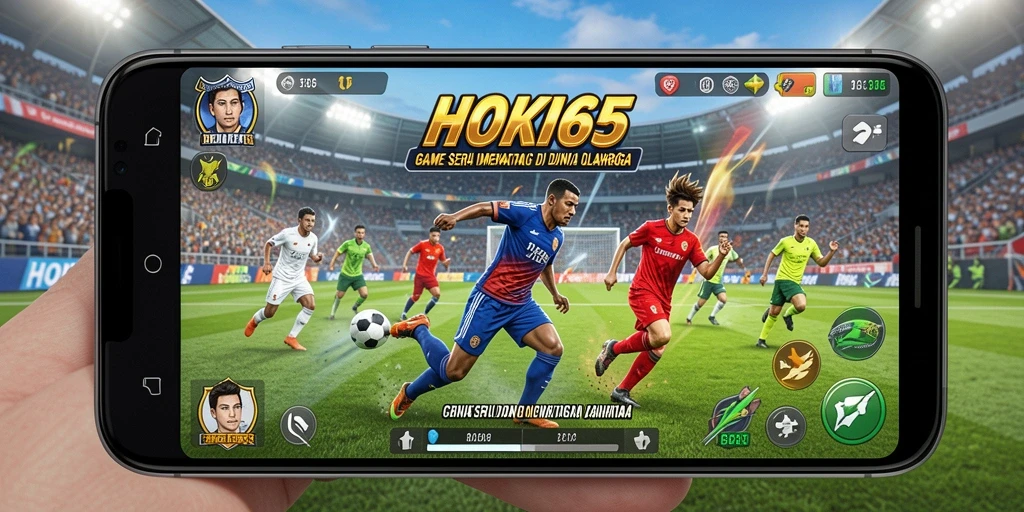 Tampilan gameplay HOKI65 yang menarik dan dinamis.