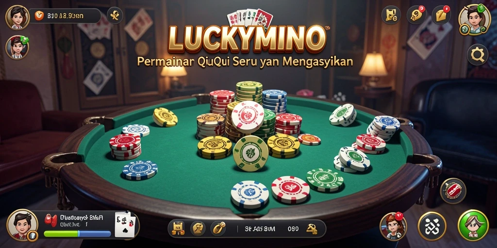 Tampilan gameplay QiuQiu yang menarik dan interaktif.