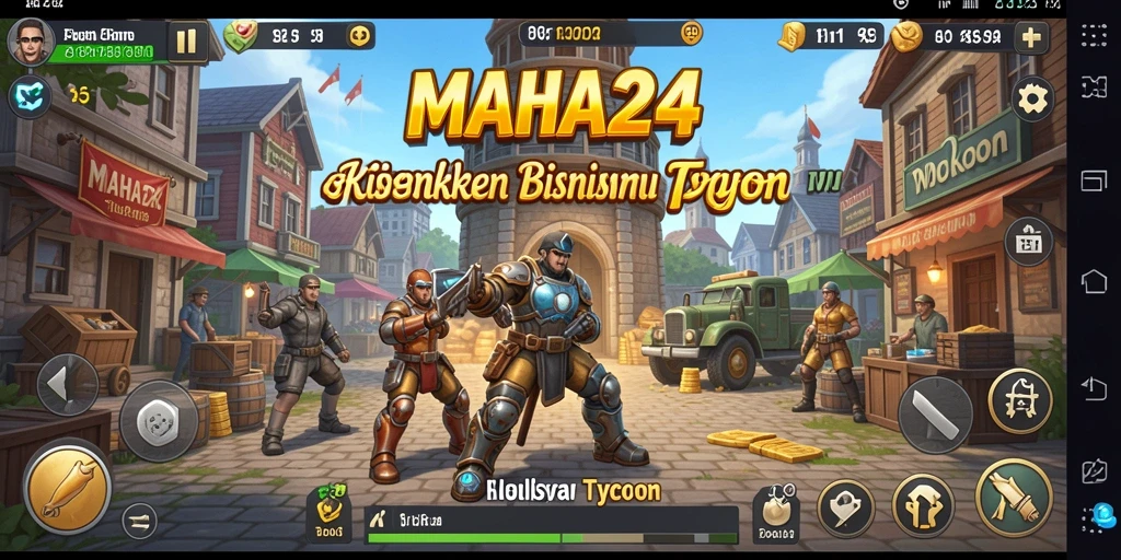 Gameplay seru dalam dunia Tycoon MAHA24.