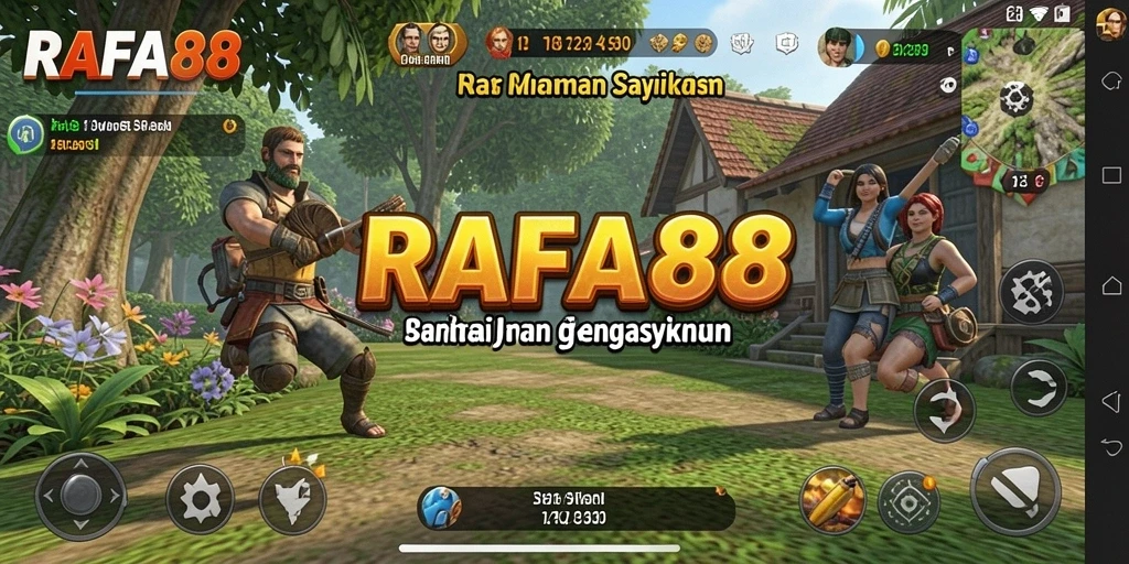 Screenshot dari gameplay RAFA88 yang seru dan menghibur.