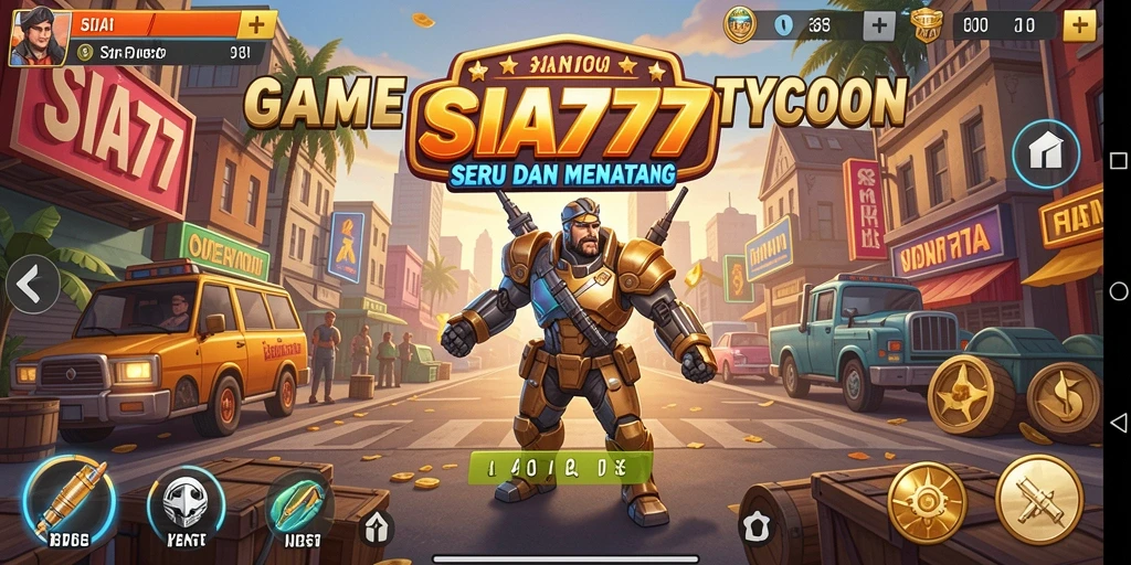 Tampilan screenshot SIA777 menampilkan keseruan gameplay Tycoon.