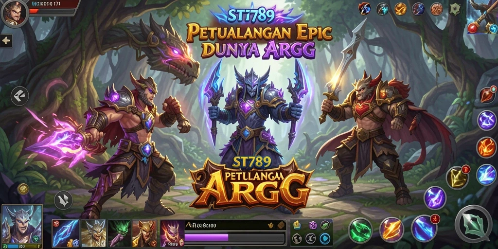 Screenshot gameplay menunjukkan aksi seru dalam ST789.