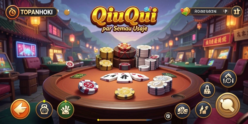 Screenshot gameplay QiuQiu yang menarik dan penuh aksi.